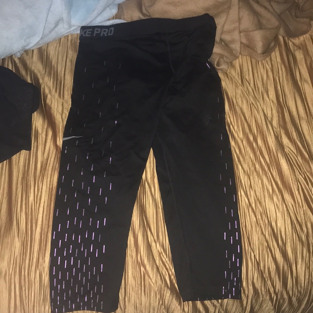 Nike reflective running leggings
